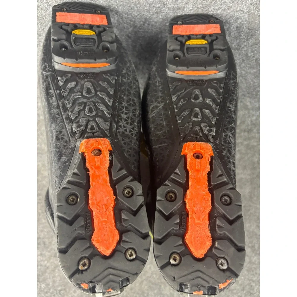 Tecnica Cochise 120 Ski Boots Mens 26.5 Black Yellow Freeride MV C.A.S. Vibram